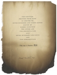 Albert Einstein Signature From 1949 -- The Limited Edition Page From ''Albert Einstein: Philosopher-Scientist''